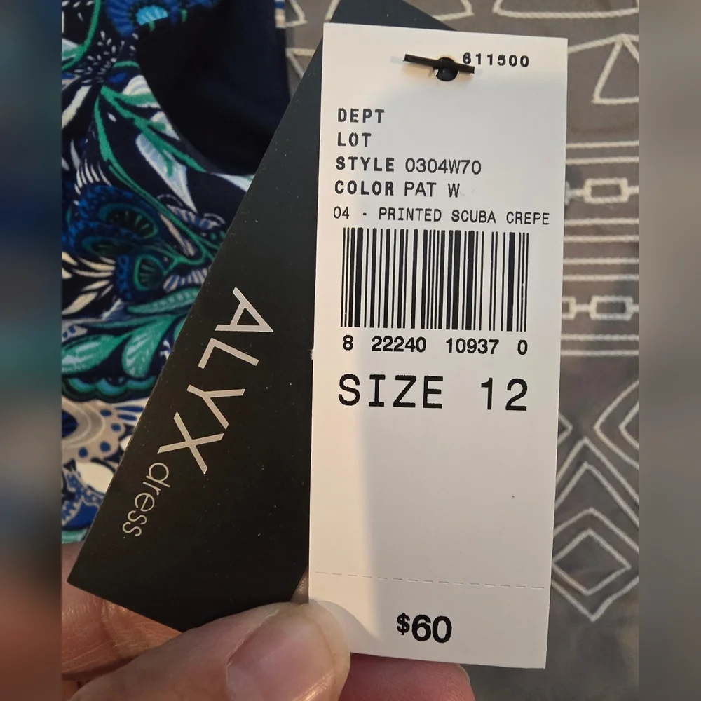 ALYX Floral Dress Size 12 - Picture 6 of 9